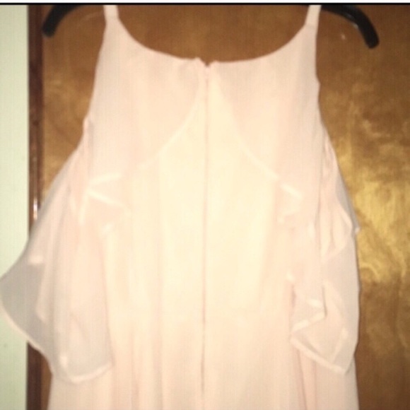 2X Chiffon Flutter Sleeve Dress Loralette/Avenue - Picture 5 of 9